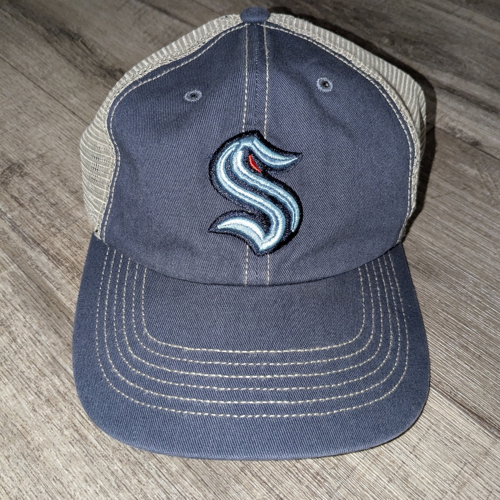 '47 Seattle Kraken Trucker Dad Hat Mom Hat Vintage Y2K